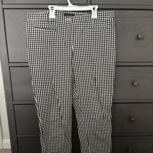 Ann Taylor Gingham ankle pants